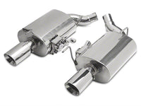 3" Axle-Back with Dual Varex Mufflers, 304 Stainless Steel - ES-FM10-VMK-ABS