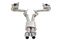 3" Cat-Back System with Oval Varex Mufflers, 304 Stainless Steel - ES-FM15-02-VMK-CBS