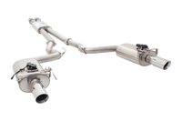 3" Cat-Back System with Oval Varex Mufflers, 304 Stainless Steel - ES-FM15-02-VMK-CBS