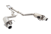 3" Cat-Back System with Round Varex Mufflers, 304 Stainless Steel - ES-FM15VMK-CBS