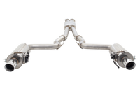 3" Cat-Back System with Round Varex Mufflers, 304 Stainless Steel - ES-FM15VMK-CBS
