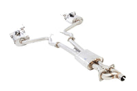 2.5" Cat-Back System with Oval Varex Mufflers, 304 Stainless Steel - ES-FM17-VMK-02-CBS