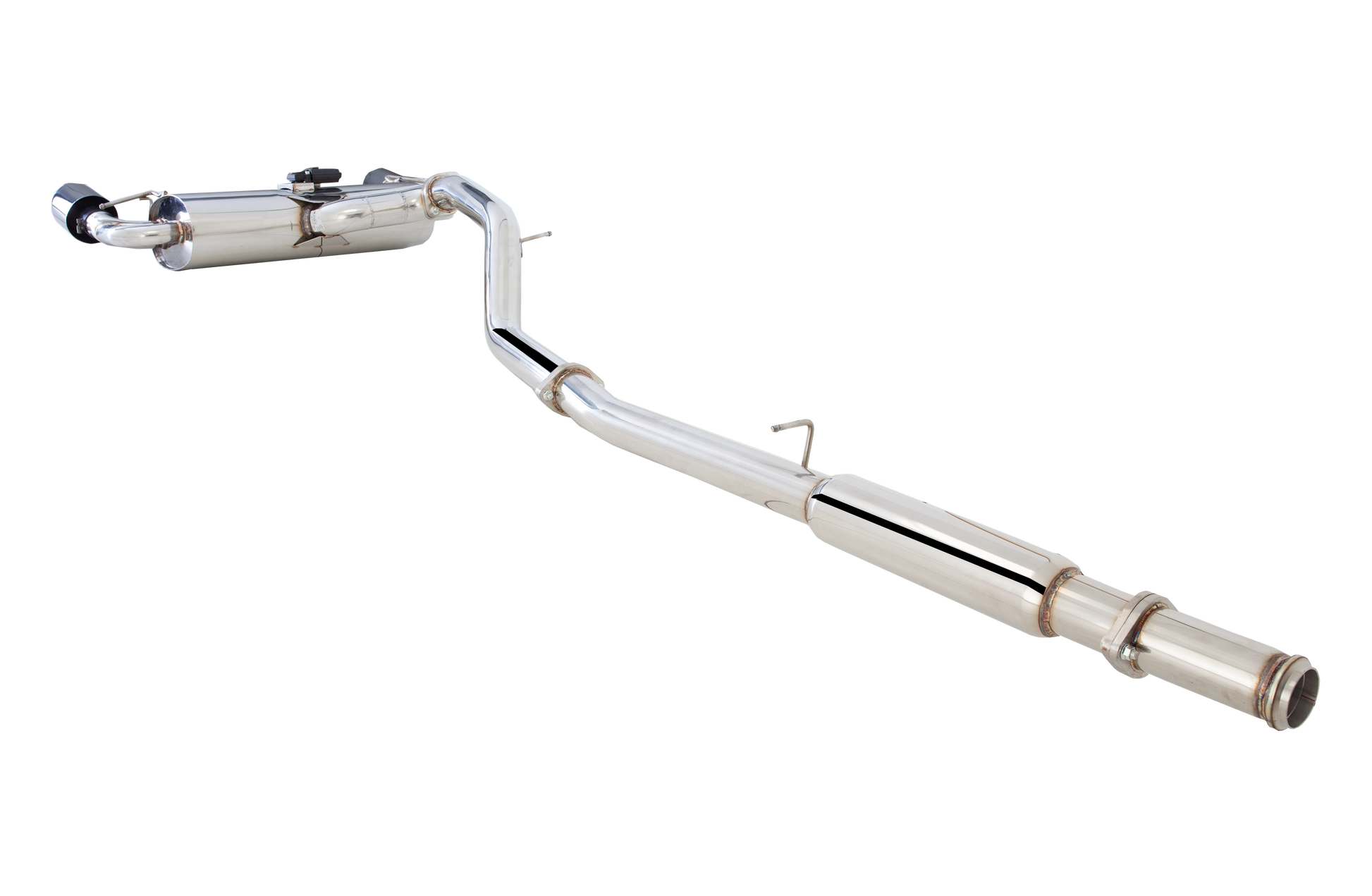 3" Cat-Back System with Varex Muffler and Smartbox Controler, 304 Stainless Steel - ES-FRS16VMKSB-CBS