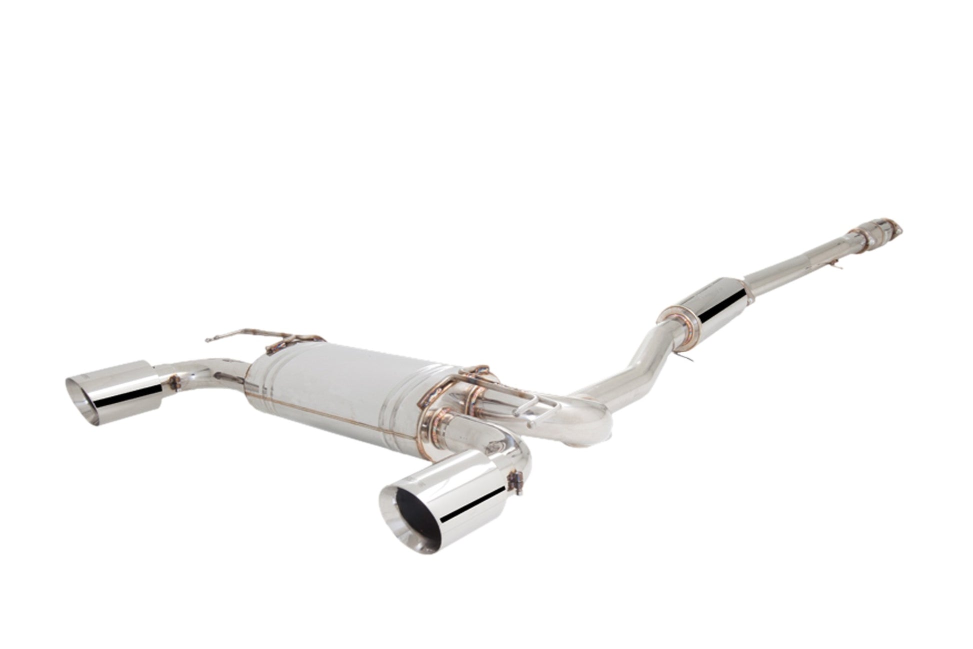3" Cat-Back System, 304 Stainless Steel - ES-ME10-CBS