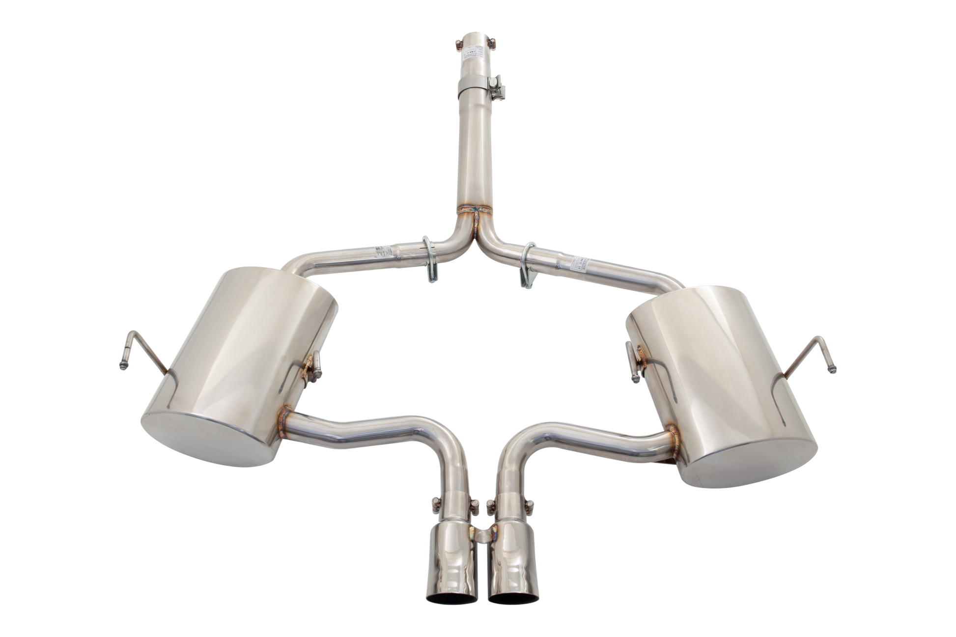 1.5" Cat-Back System, 304 Stainless Steel - ES-MINI-01