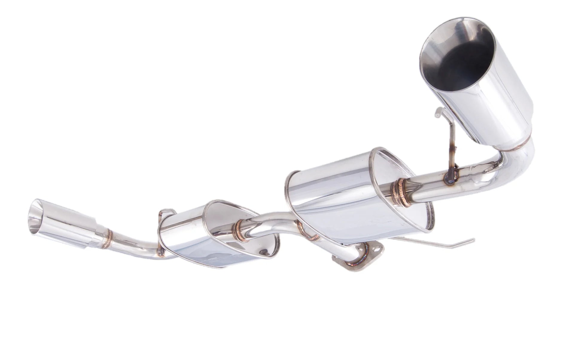 2.5″ Axle-Back System, 304 Stainless Steel - ES-ML03-R