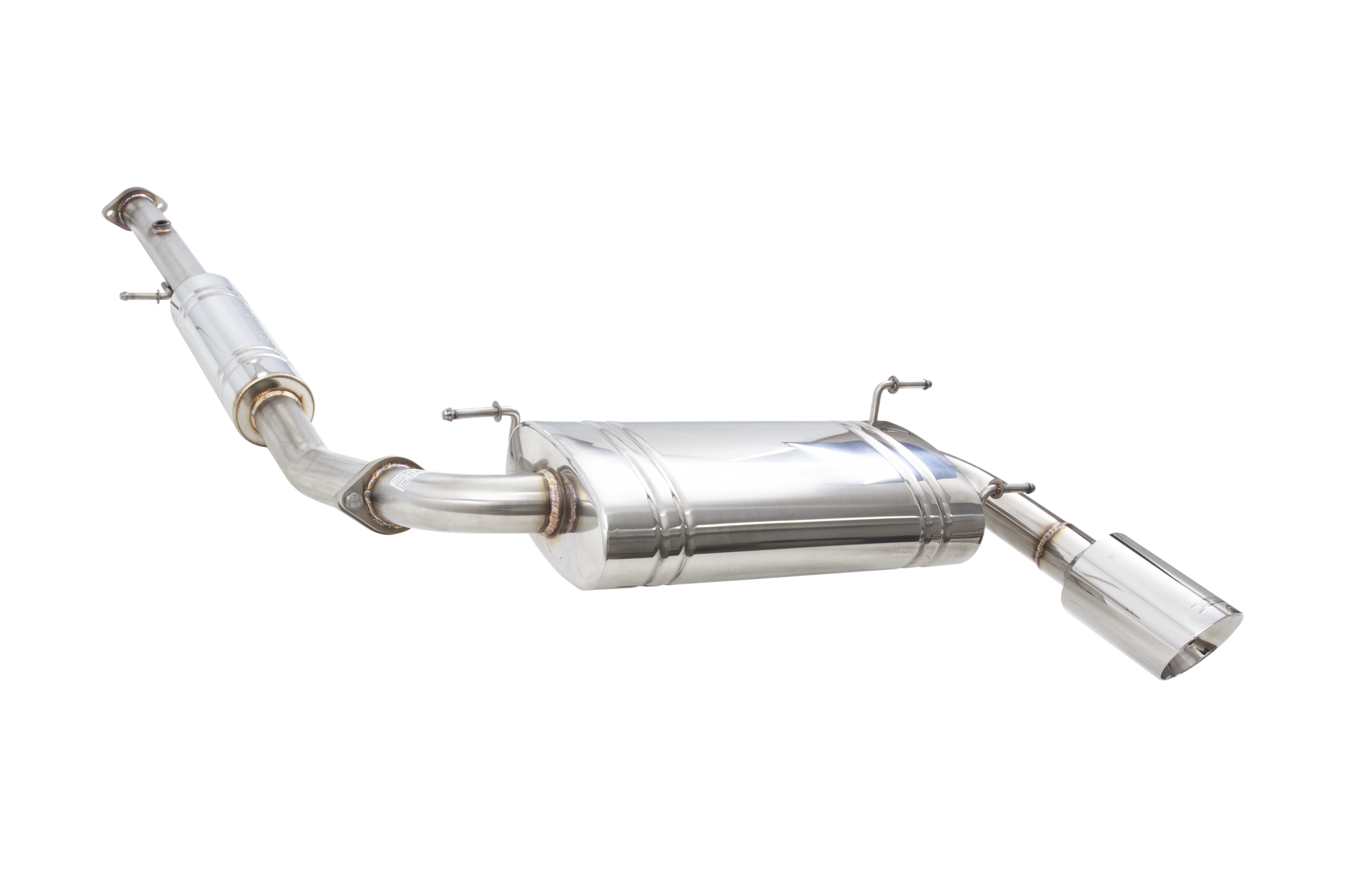 2.52" Cat-Back System, 304 Stainless Steel - ES-MX5-01-CBS