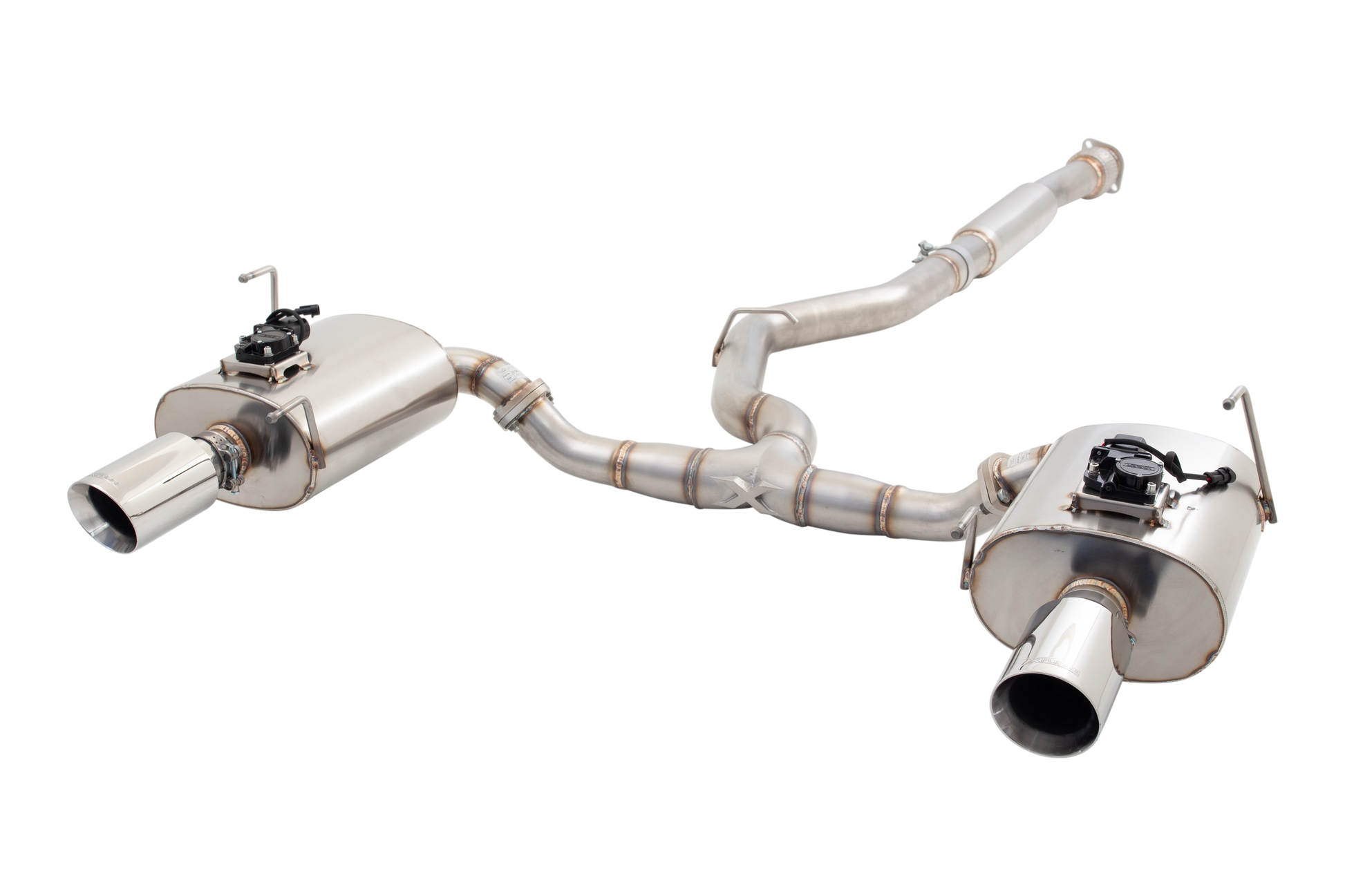 3" Cat-Back System with Varex Mufflers, 304 Stainless Steel - ES-SW20-VMK-CBS