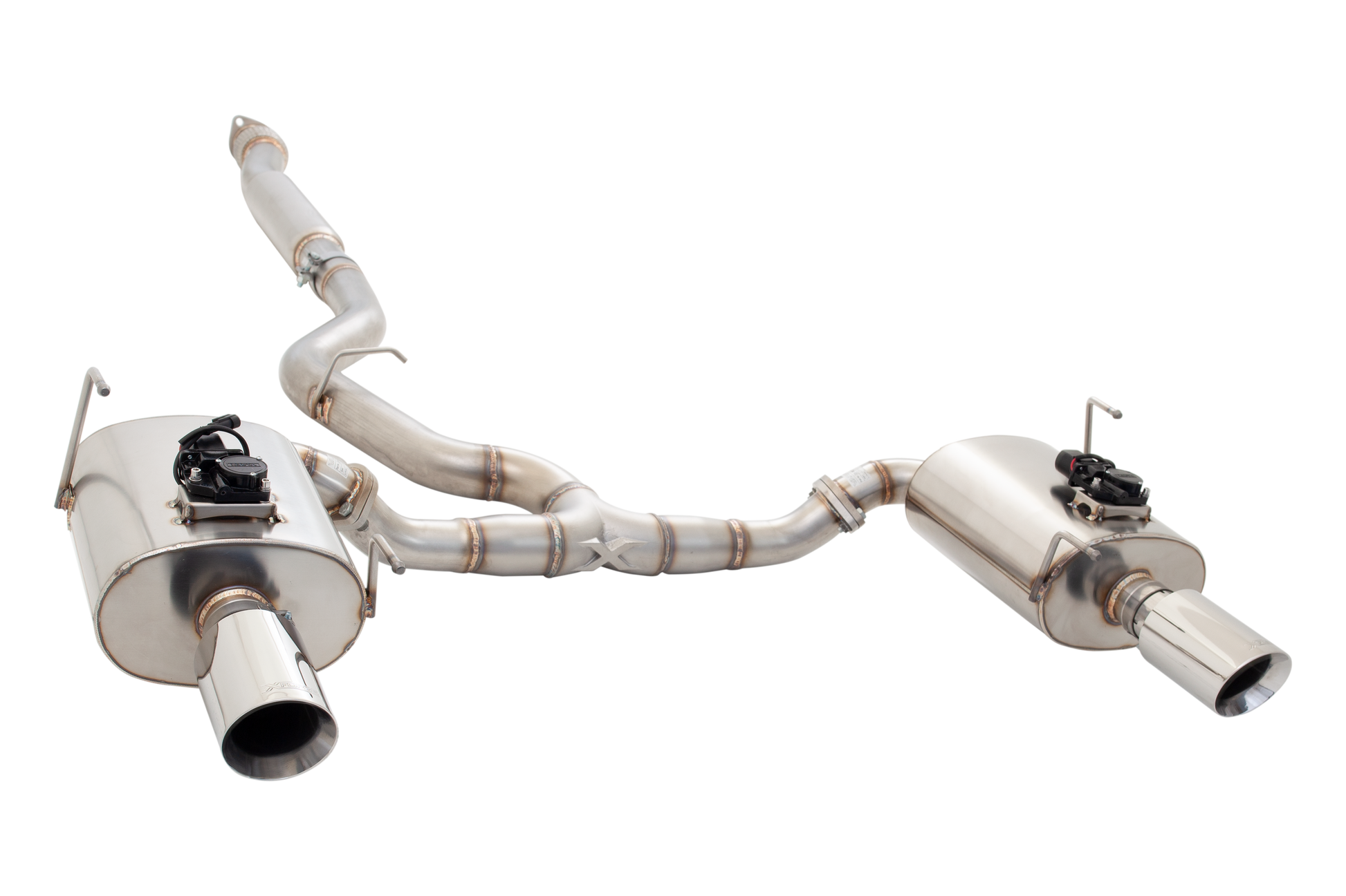 3" Cat-Back System with Varex Mufflers, 304 Stainless Steel - ES-SW20-VMK-CBS