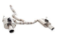 3" Cat-Back System with Varex Mufflers, 304 Stainless Steel - ES-SW20-VMK-CBS