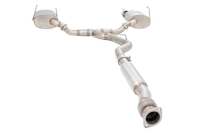 3" Cat-Back System with Oval Mufflers (STREET SYSTEM), 304 Stainless Steel - ES-SW26LT-CBS