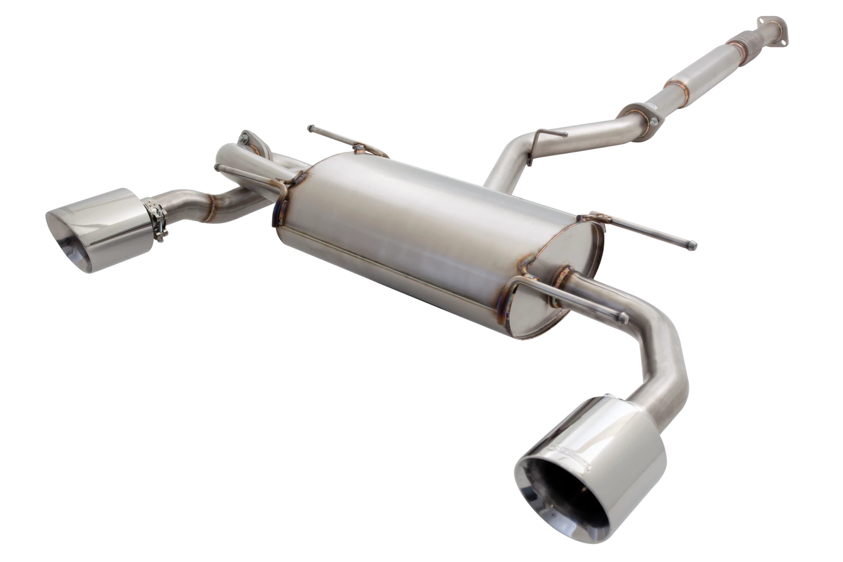 2.5" Cat-Back System, 304 Stainless Steel - ES-T86-01-CBS