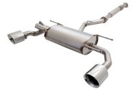 2.5" Cat-Back System, 304 Stainless Steel - ES-T86-01-CBS