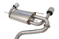 2.5" Cat-Back System, 304 Stainless Steel - ES-T86-01-CBS