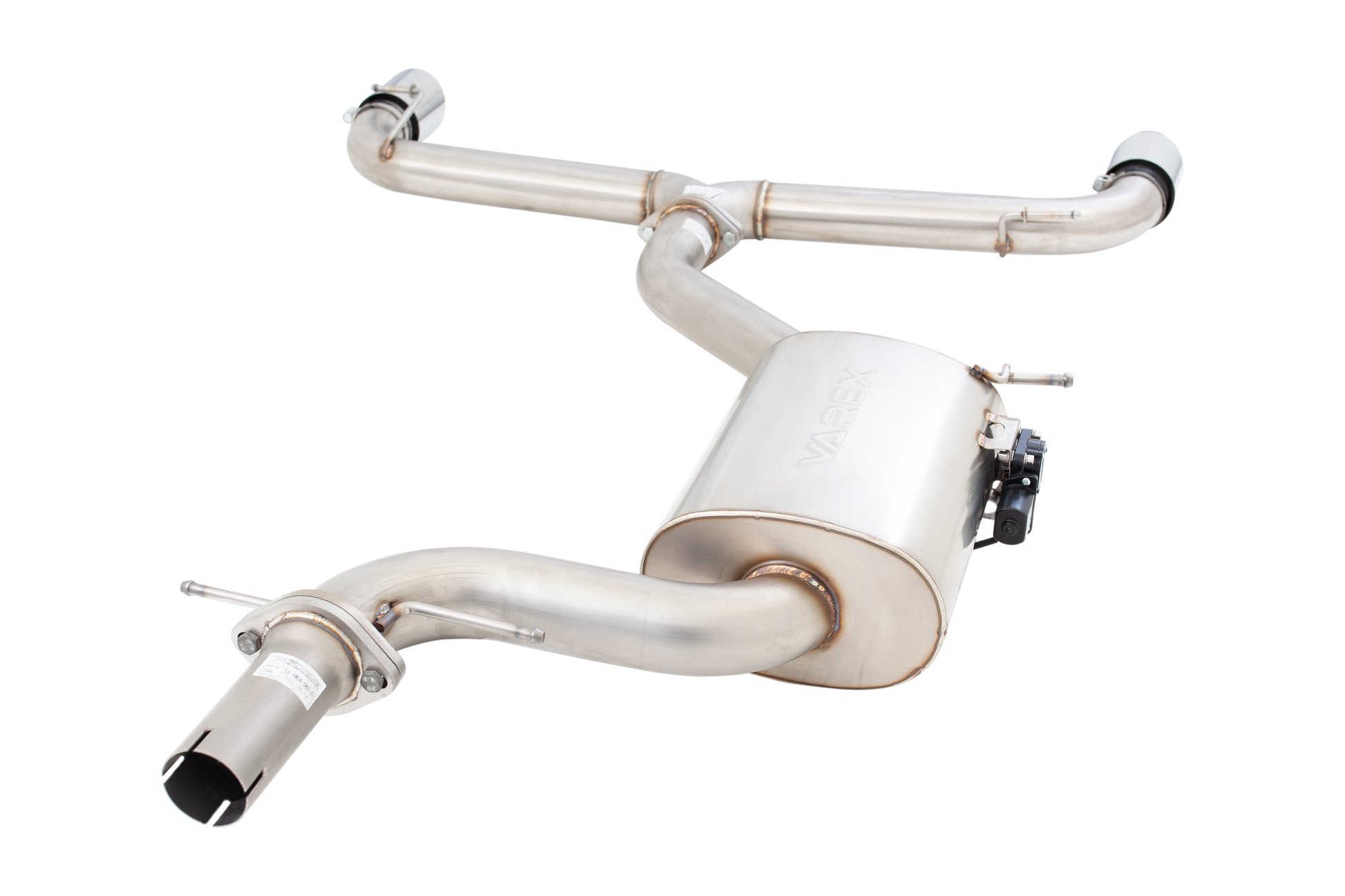3" Cat-Back System with Varex Muffler, 304 Stainless Steel - ES-VW06VMK-CBS