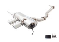 3" Cat-Back System with Varex Muffler, 304 Stainless Steel - ES-VW07VMK-CBS