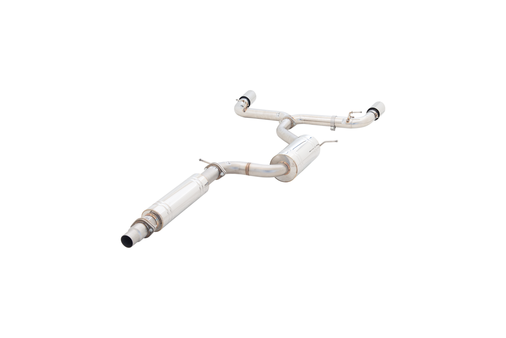 3" Cat-Back System, 304 Stainless Steel - ES-VW08-CBS