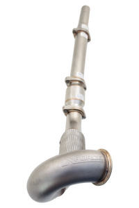 3" Downpipe with High-Flow Catalytic Converter, 304 Stainless Steel (for track and off road use only) - ES-VW08-KITB