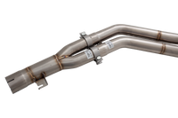 Dual 2.5"-3" Cat-Back System Varex Muffler, 304 Stainless Steel - ESBM235VKCS