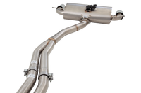 Dual 2.5"-3" Cat-Back System Varex Muffler, 304 Stainless Steel - ESBM235VKCS