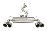 Dual 2.5"-3" Cat-Back System Varex Muffler, 304 Stainless Steel - ESBM2FVKCS