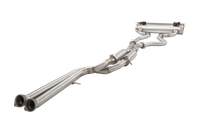 2.5" Twin Cat-Back System Varex Muffler, 304 Stainless Steel - ESBMF80VKCS
