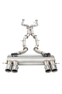 3" Twin Cat-Back System Varex Muffler, 304 Stainless Steel - ESBMG80VKCS