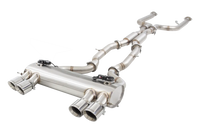 3" Twin Cat-Back System Varex Muffler, 304 Stainless Steel - ESBMG80VKCS