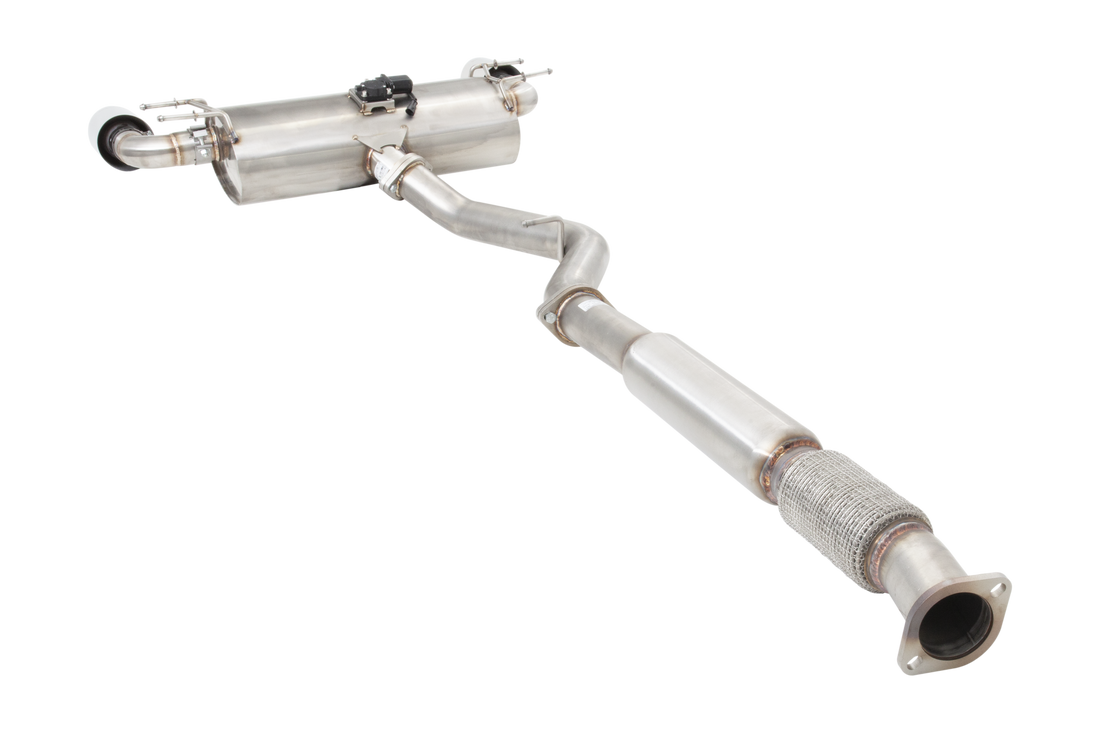 3" Cat-Back System with Varex Muffler, 304 Stainless Steel - ESBRZ2VKCS