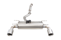 2.5" Cat-Back System with Varex Muffler, 304 Stainless Steel - ESBRZ1VKCS
