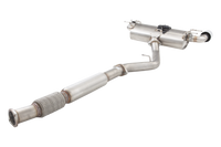 2.5" Cat-Back System with Varex Muffler, 304 Stainless Steel - ESBRZ1VKCS