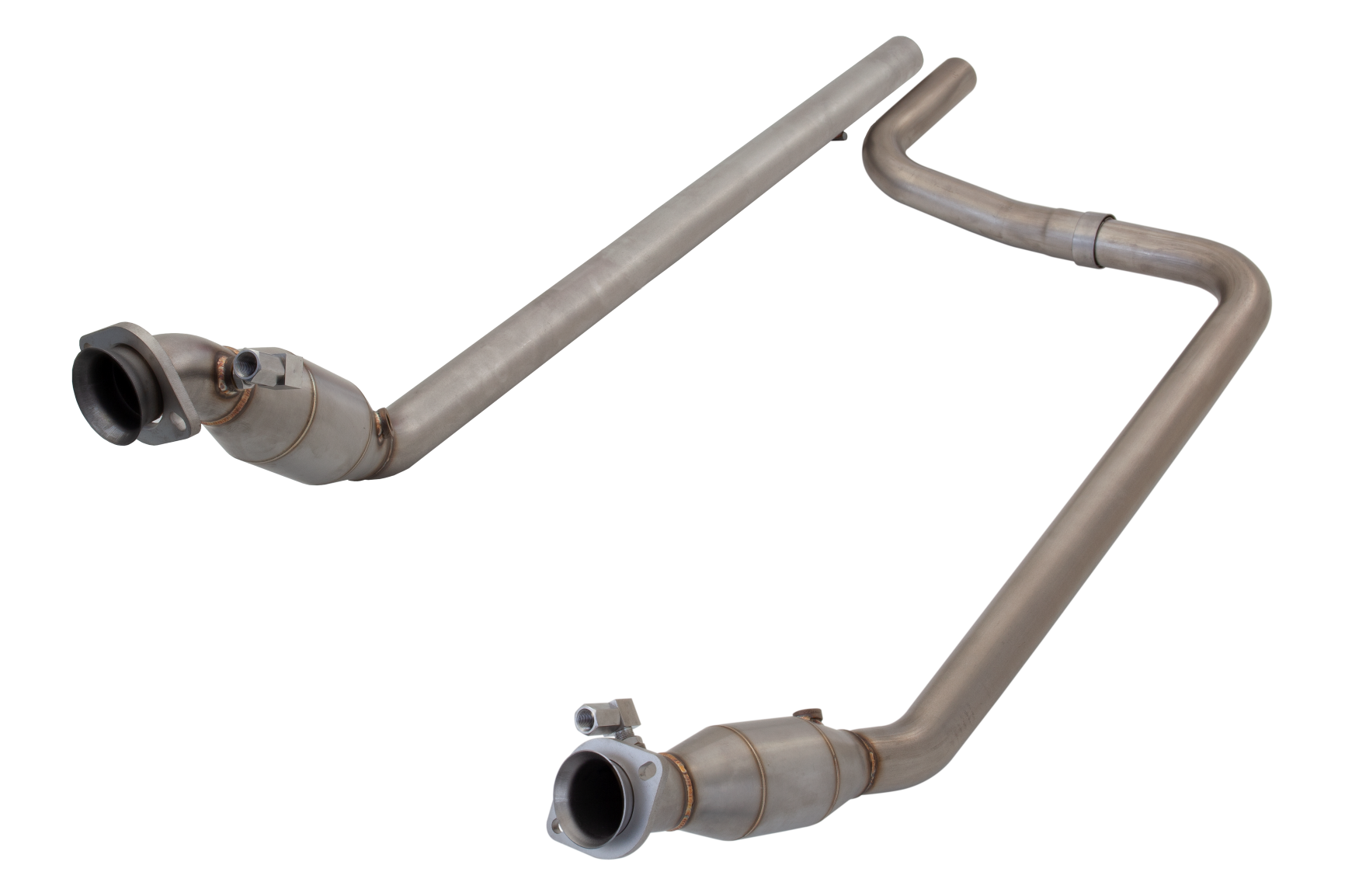 2.5″ High-Flow Catpipes, 304 Stainless Steel (for track and off road use only) - ES-DR10-CATB