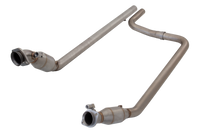 2.5″ High-Flow Catpipes, 304 Stainless Steel (for track and off road use only) - ES-DR10-CATB
