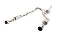 3.5" to twin 3″ Varex Cat-Back System, 304 Stainless Steel - ESDR19VKCS
