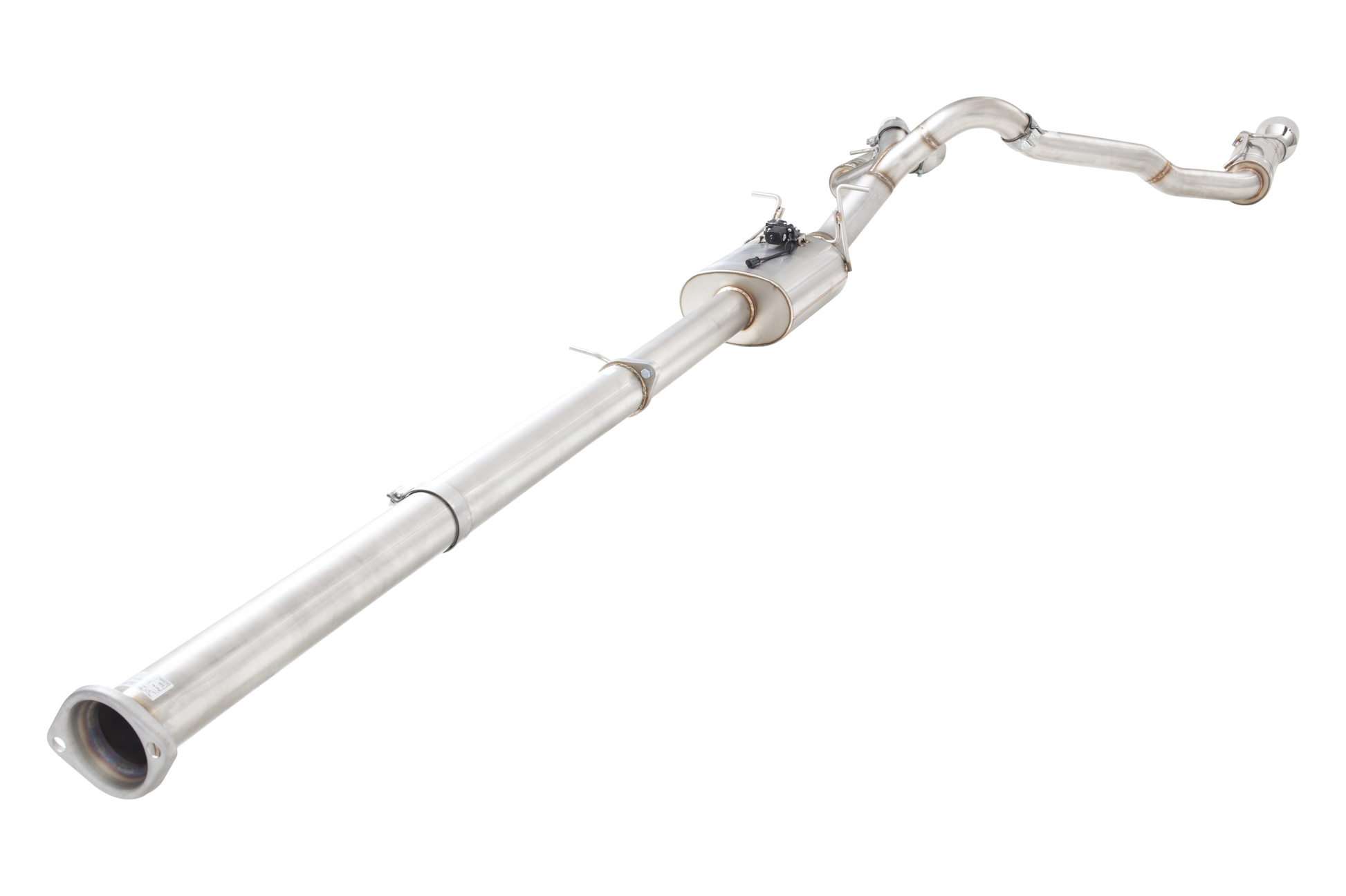 3.5" to twin 3″ Varex Cat-Back System, 304 Stainless Steel - ESDR19VKCS