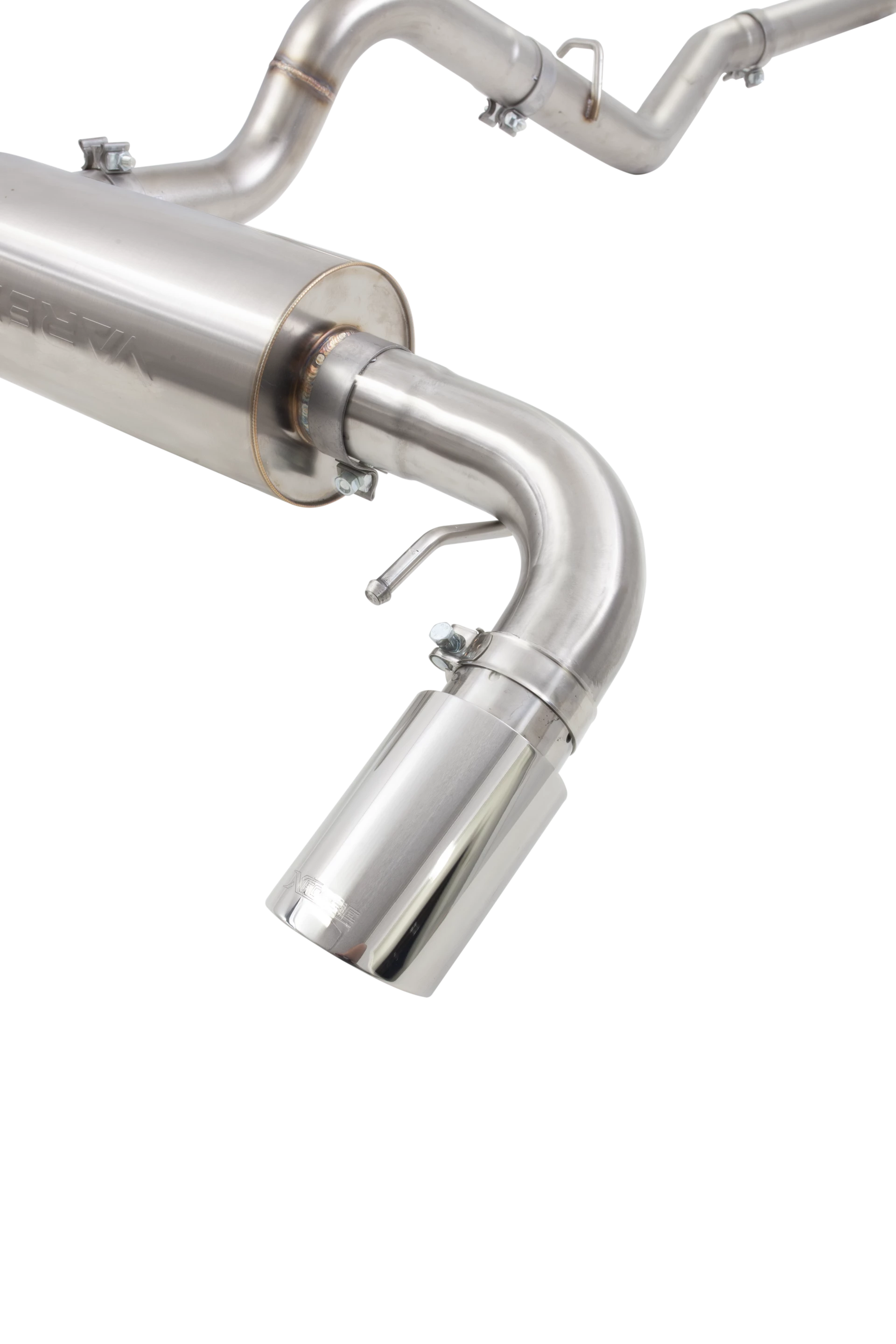 3" Cat-Back System with Varex Muffler, 304 Stainless Steel - ESFB21VKCS