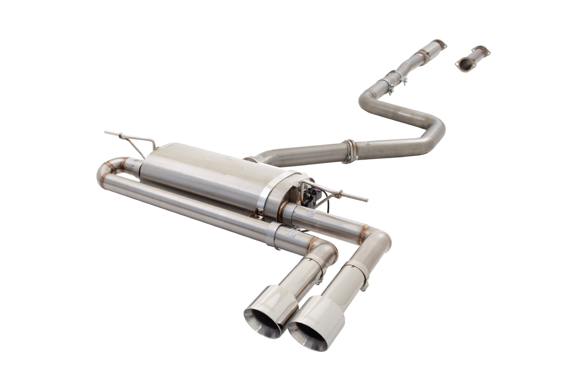 3" Cat-Back System with Varex Muffler, 304 Stainless Steel - ESHY33VKCS