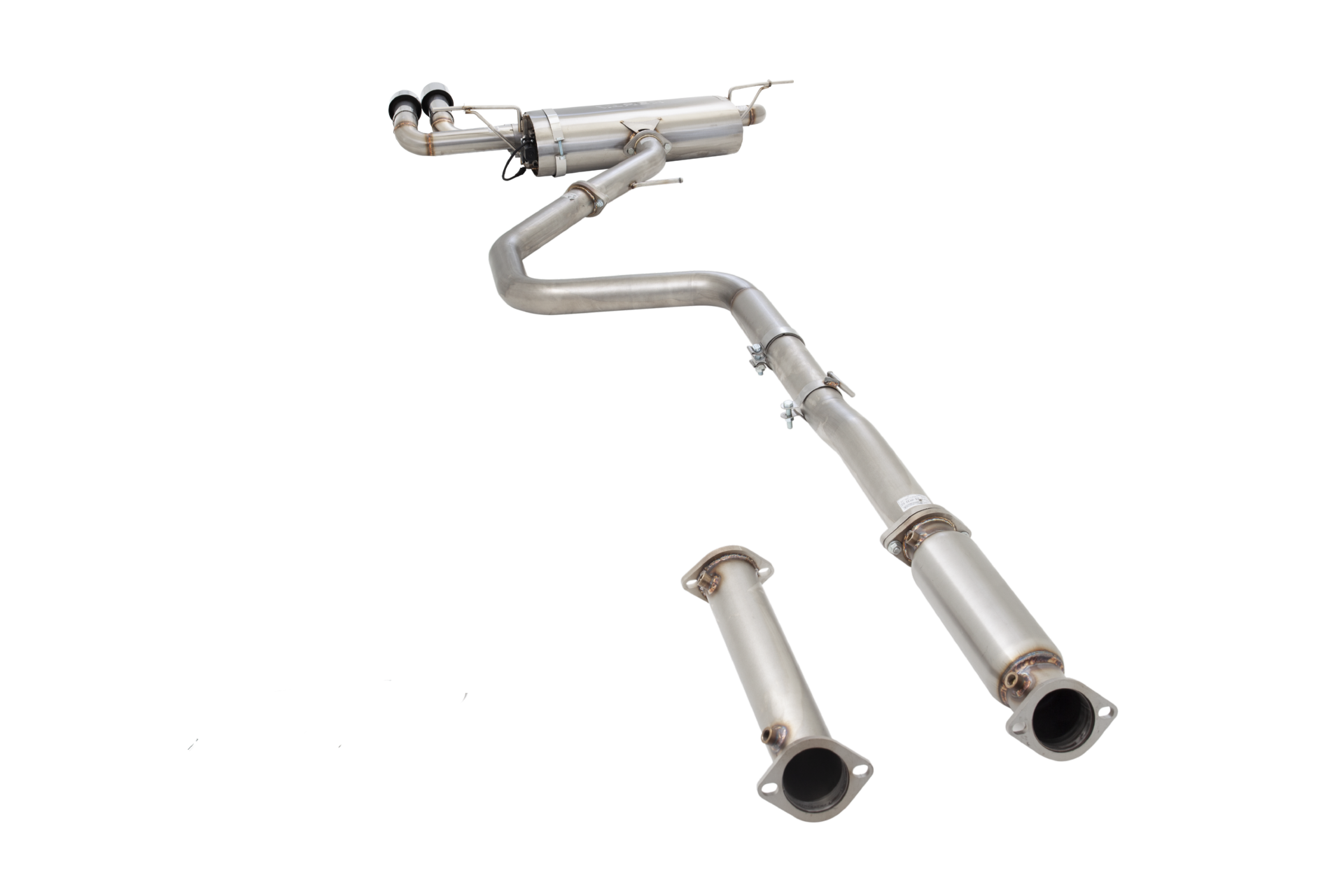 3" Cat-Back System with Varex Muffler, 304 Stainless Steel - ESHY33VKCS