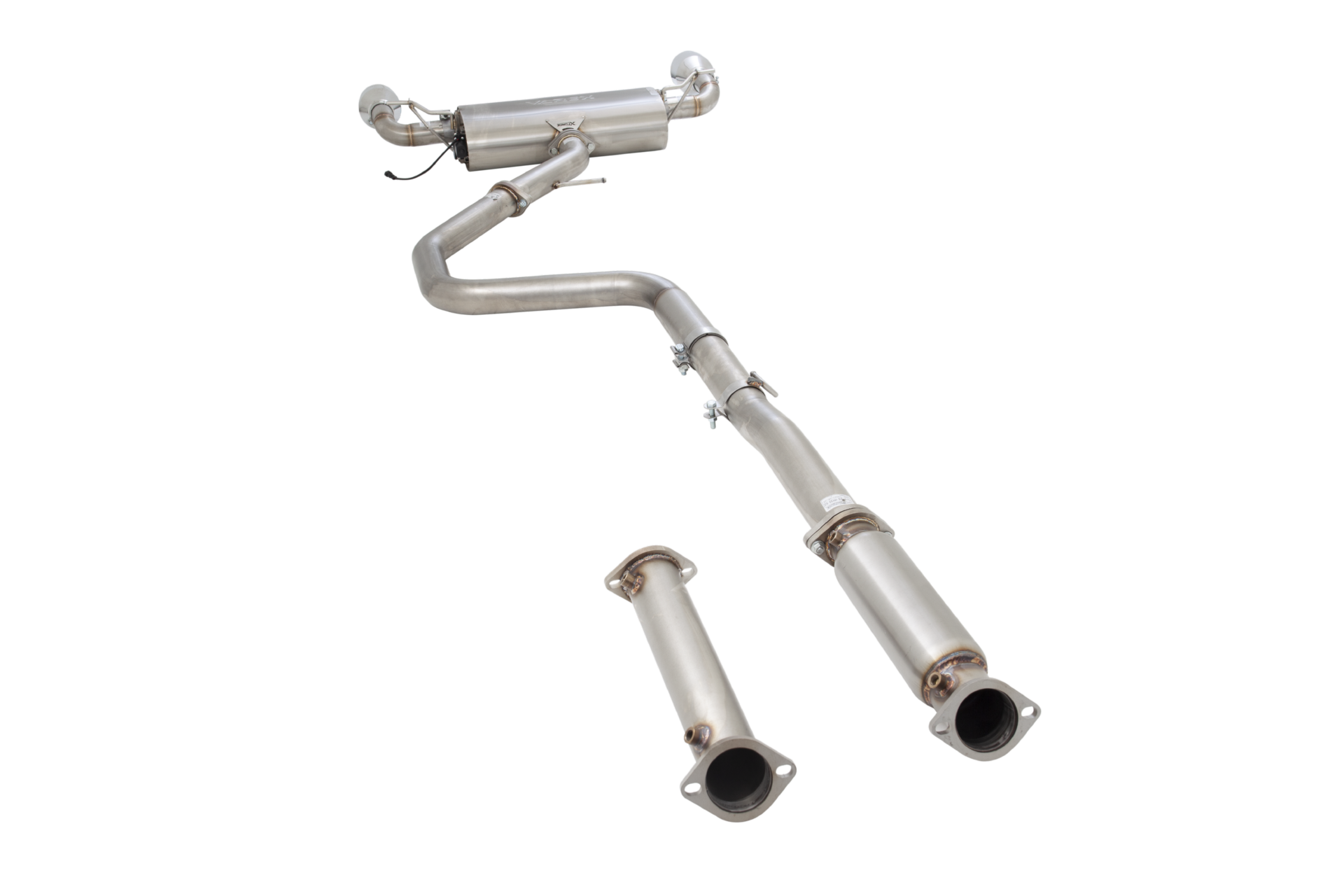 3" Cat-Back System with Varex Muffler, 304 Stainless Steel - ESHY34VKCS