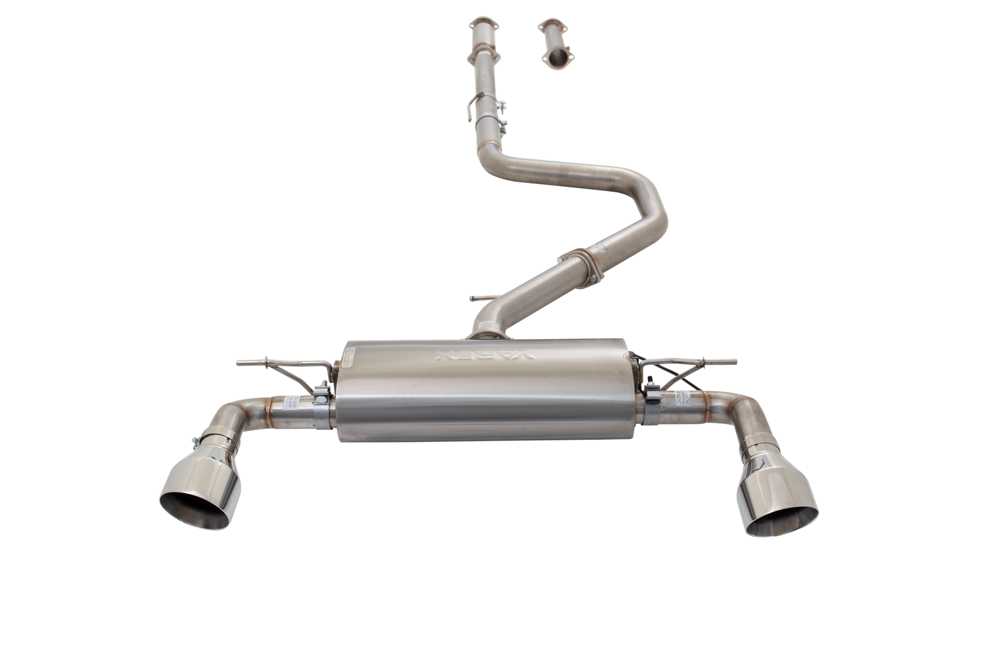 3" Cat-Back System with Varex Muffler, 304 Stainless Steel - ESHY36VKCS