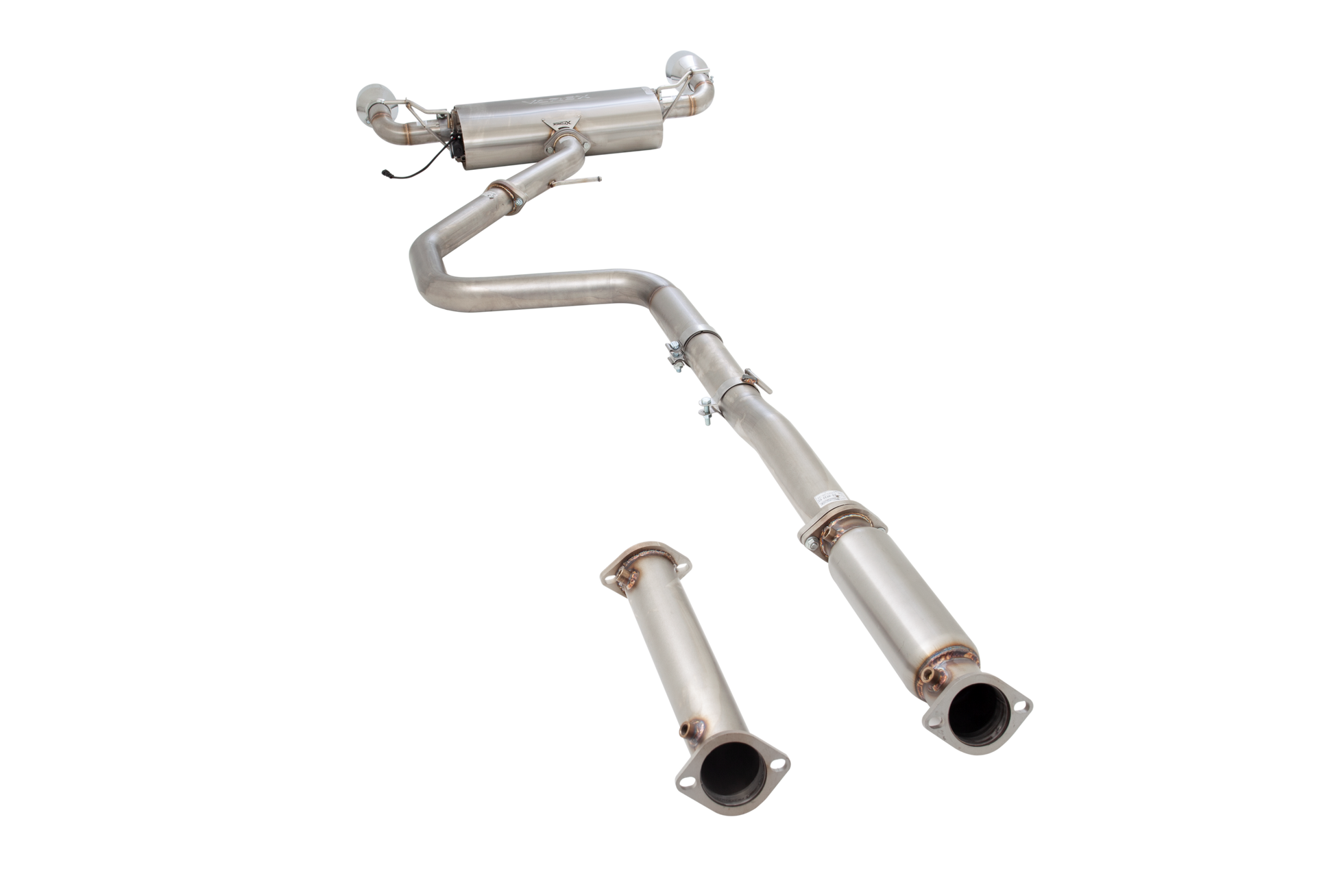 3" Cat-Back System with Varex Muffler, 304 Stainless Steel - ESHY36VKCS