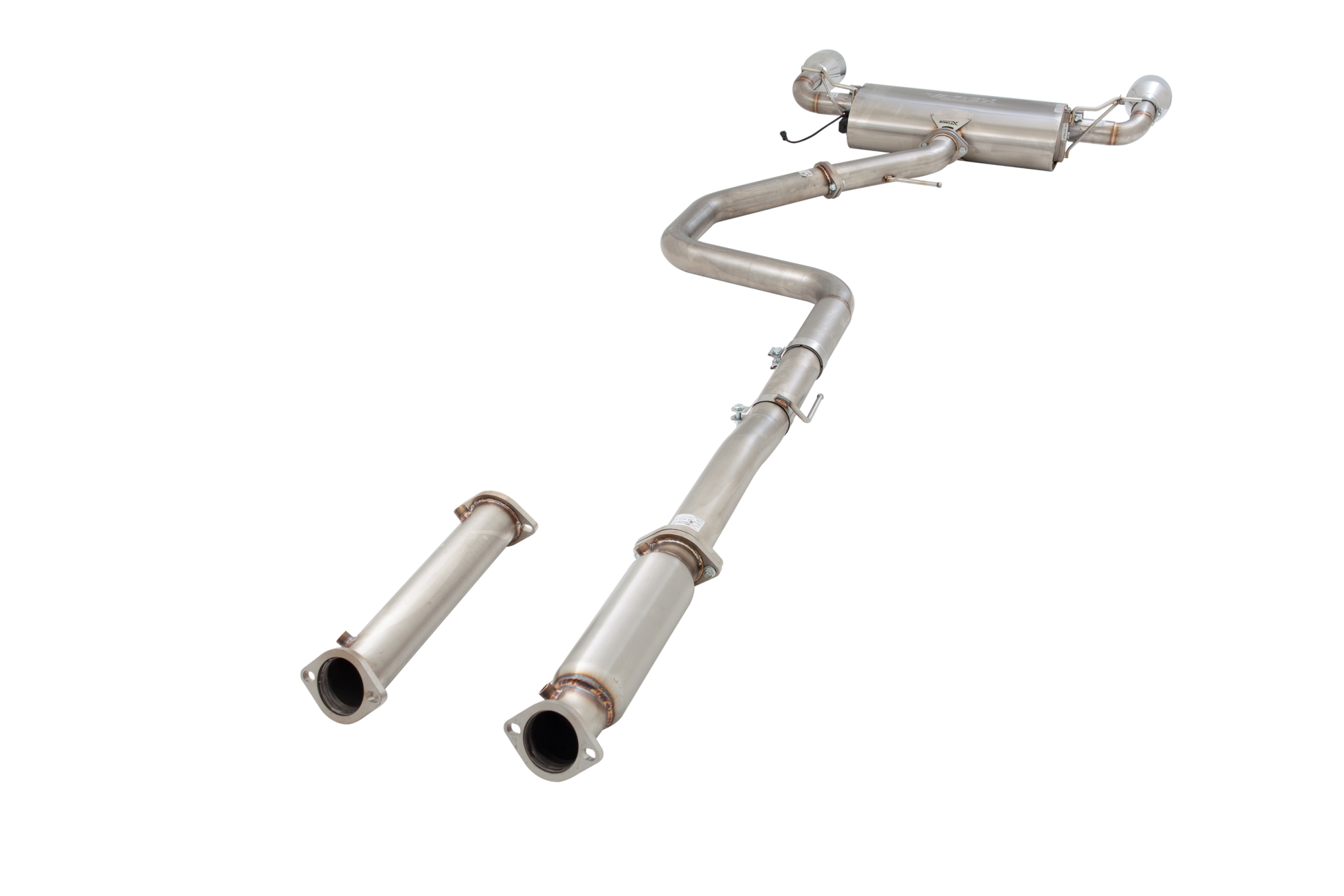 3" Cat-Back System with Varex Muffler, 304 Stainless Steel - ESHY36VKCS