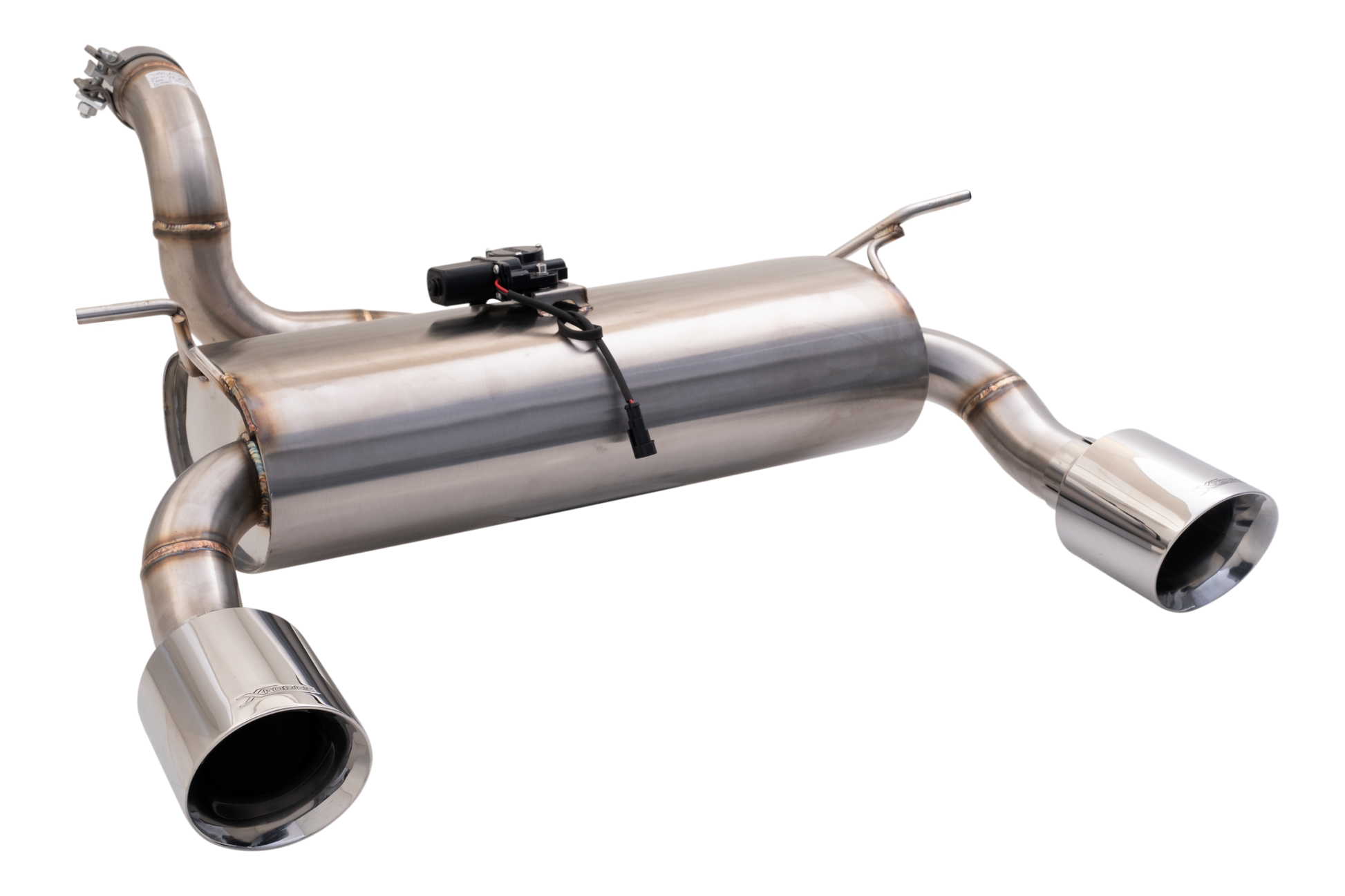 2.5" Axle-Back System with Varex Muffler, 304 Stainless Steel - ESJW18VKCS