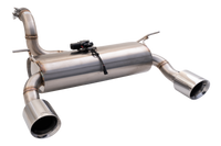 2.5" Axle-Back System with Varex Muffler, 304 Stainless Steel - ESJW18VKCS