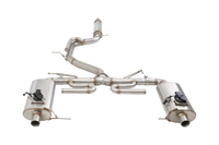 3" Cat-Back System with Varex Mufflers, 304 Stainless Steel - ESSOR21VKCS