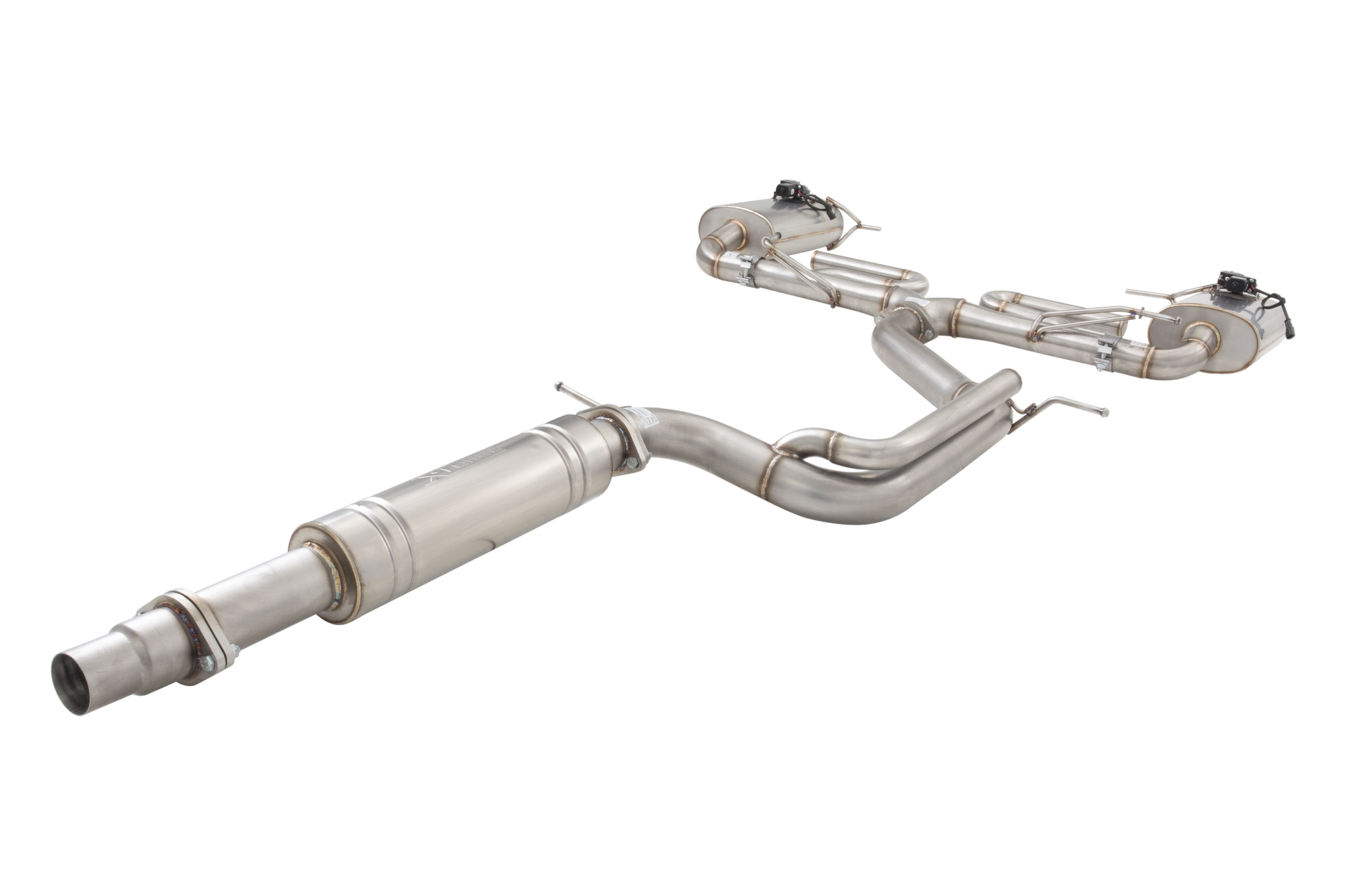 3" Cat-Back System with Varex Mufflers, 304 Stainless Steel - ESSOR21VKCS