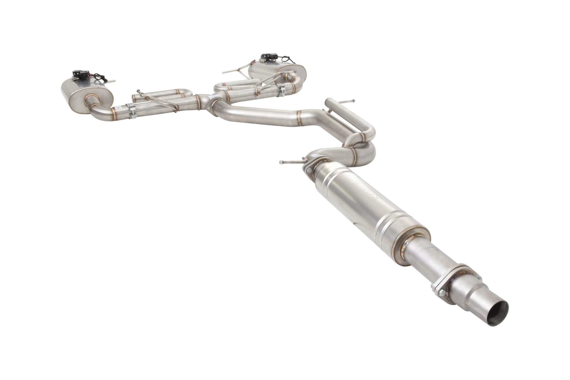3" Cat-Back System with Varex Mufflers, 304 Stainless Steel - ESSOR21VKCS