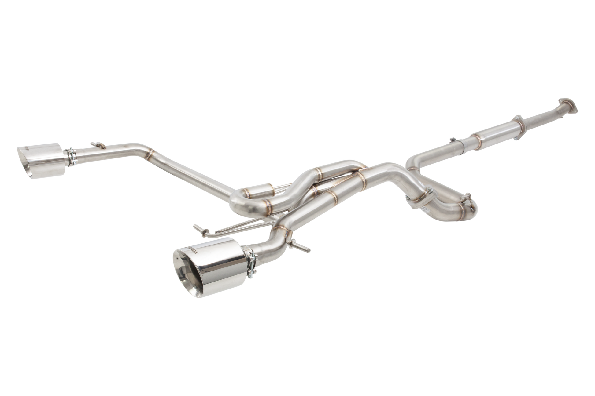 2.5" Cat-Back System, 304 Stainless Steel - ESSU17CS