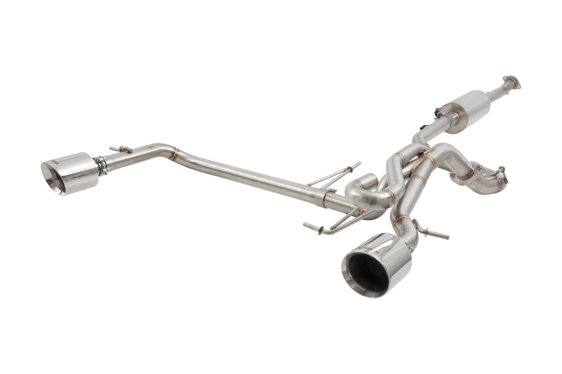 2.5" Cat-Back System with Varex Muffler, 304 Stainless Steel - ESSU17VKCS