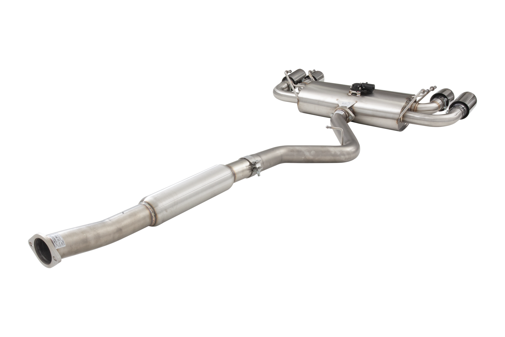 3" Cat-Back System with Varex Muffler, 304 Stainless Steel - ESSW09VKCS